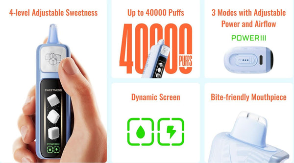 Adjust MySweet 40K Disposable 5% - B & J Wholesale