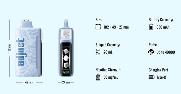Adjust MySweet 40K Disposable 5% - B & J Wholesale