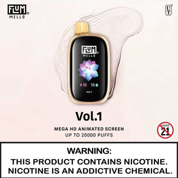 FLUM MELLO DISPOSABLE VAPE 5% NICOTINE - B & J Wholesale