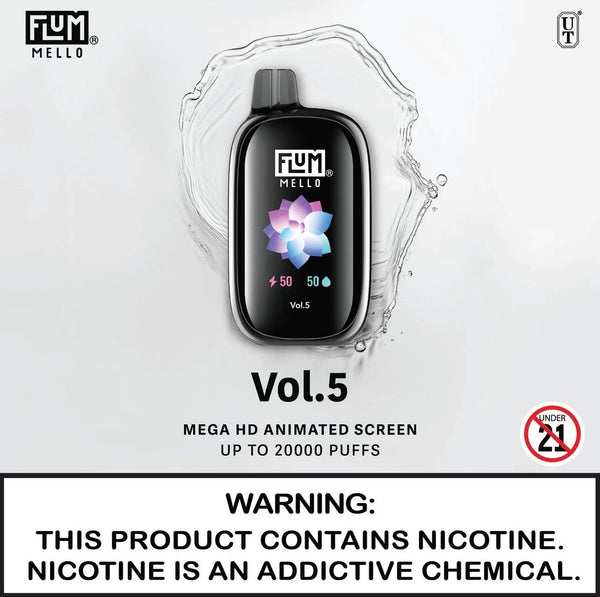 FLUM MELLO DISPOSABLE VAPE 5% NICOTINE - B & J Wholesale