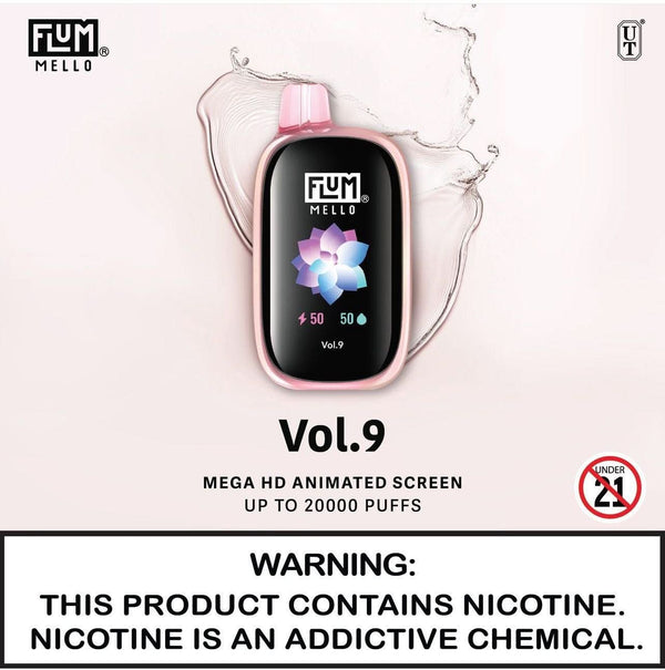FLUM MELLO DISPOSABLE VAPE 5% NICOTINE - B & J Wholesale