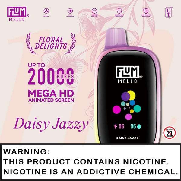 FLUM MELLO DISPOSABLE VAPE 5% NICOTINE - B & J Wholesale