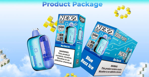 NEXA PIX 35K Disposable Vape – 35,000 Puffs, Rechargeable - B & J Wholesale