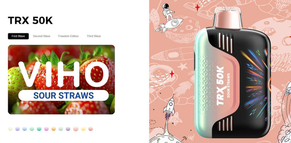 VIHO TRX 50K Disposable Vape - B & J Wholesale