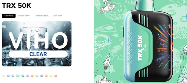 VIHO TRX 50K Disposable Vape - B & J Wholesale