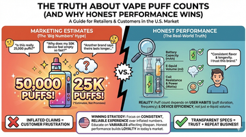 The Truth About Vape Puff Counts (And Why Honest Performance Wins)