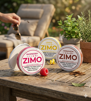 ZIMO Nicotine Pouches — Juicy Flavor, 20 Per Can, 3mg / 6mg / 8mg