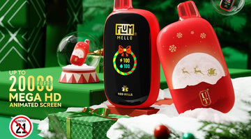 Flum Mello and Pebble Christmas Edition: A Festive Treat with 5% Nicotine 🎄❄️🎅 - B & J Wholesale