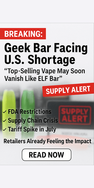 Why Is Geek Bar So Short Right Now? The Truth Behind the Vape Shortage in 2025 - B & J Wholesale