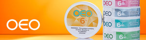 OEO Nicotine Pouches – Slim, Tobacco-Free, 3mg & 6mg Nicotine Options