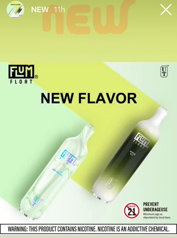 FLUM FLOAT 3000 Puffs Disposable