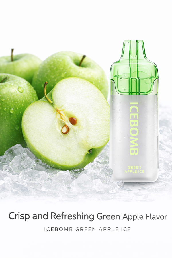 IceBomb 18000 Rechargeable Vape – 18K Ice-Cold Puffs | 5% Menthol, USB-C, 21+