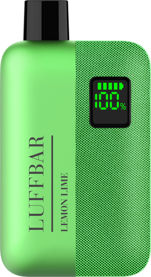 LUFF BAR TT9000 with Digital Display LEMON LIME bjwholesale
