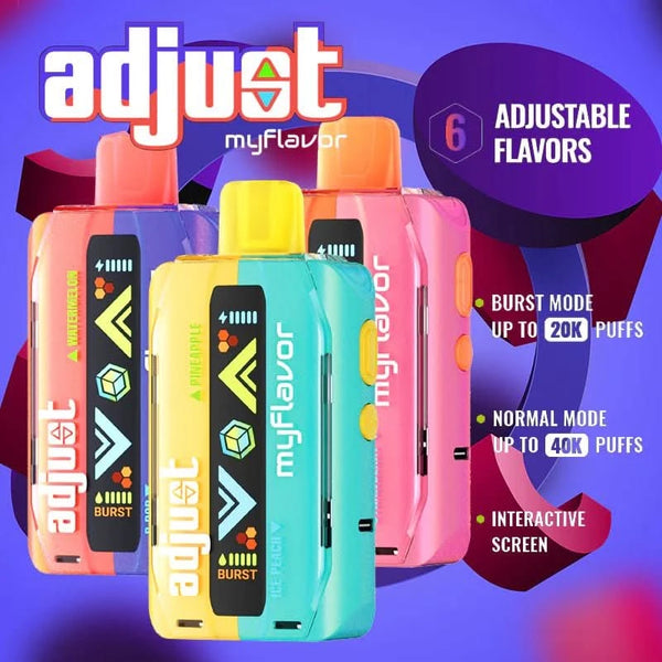 Adjust MyFlavor 40K Disposable 5% - B & J Wholesale
