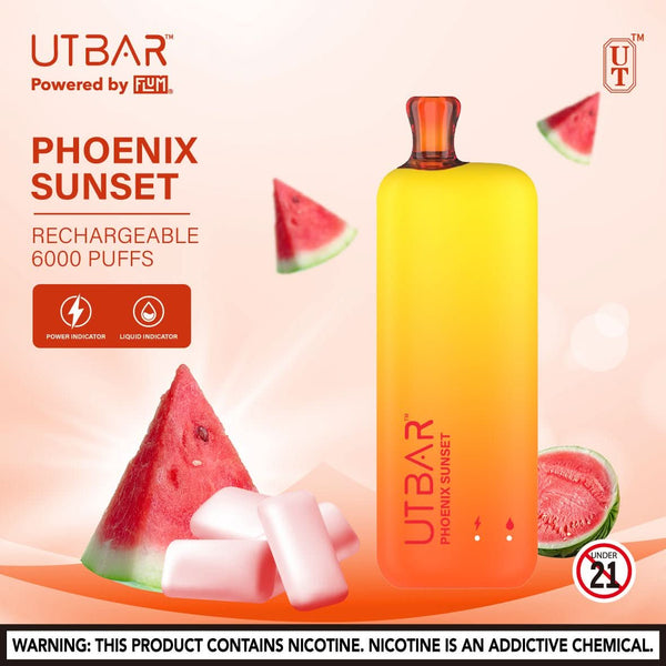 FLUM UT BAR 6000 Puffs Disposable - B & J Wholesale