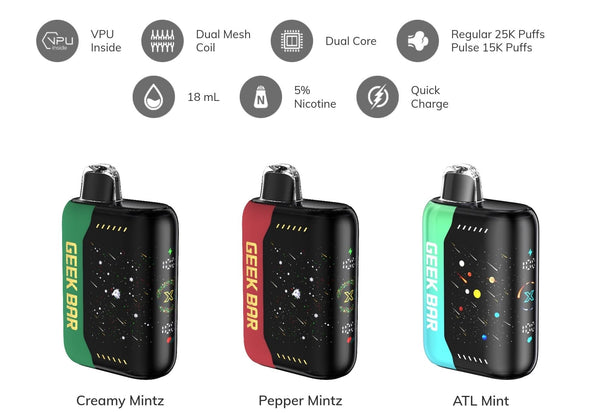 GEEK BAR PULSE X 25000 RECHARGEABLE - B & J Wholesale