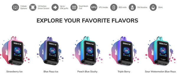 GEEK BAR SKYVIEW 25K DISPOSABLE VAPE | DIGIFLAVOR - B & J Wholesale