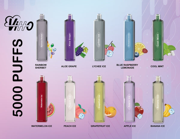 VIHO 5000 Puffs Disposable - B & J Wholesale