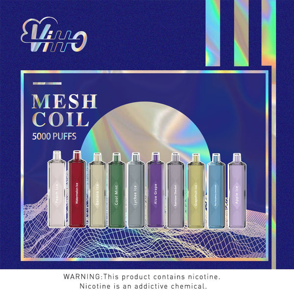 VIHO 5000 Puffs Disposable - B & J Wholesale