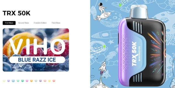 VIHO TRX 50K Disposable Vape - B & J Wholesale