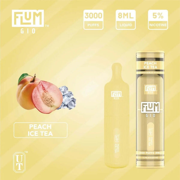 FLUM GIO PEACH ICE TEA - B & J Wholesale